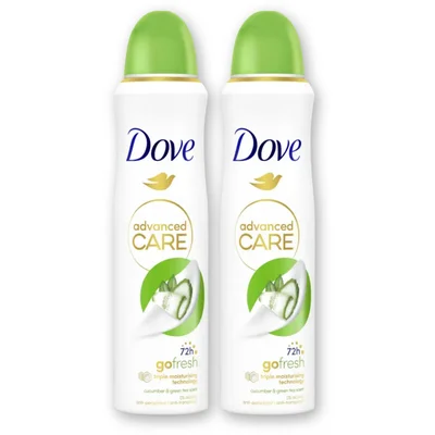 Dove fresh cucumber anti-transpirant 2-pack
