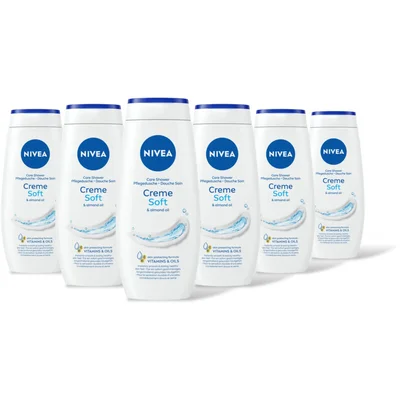 NIVEA Creme soft douchecreme 6-pack
