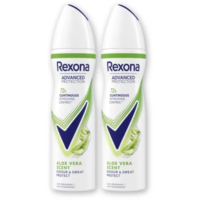 Rexona Fresh aloe vera anti-transp spray 2-pack