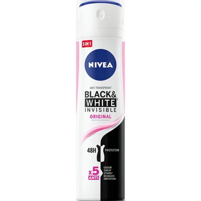 NIVEA Black & white original deodorant spray