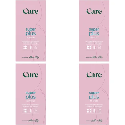 Care Tampons super plus 4-pack