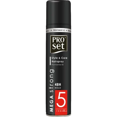 Proset Style & care hairspray mega strong