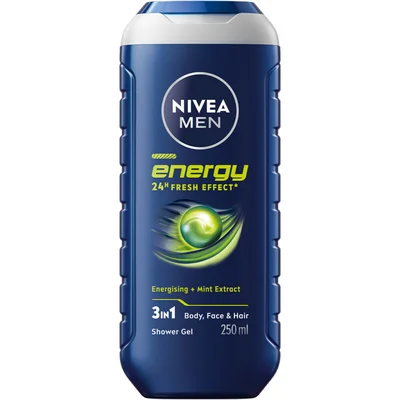 NIVEA Men energy douchegel 3-in-1 met mint
