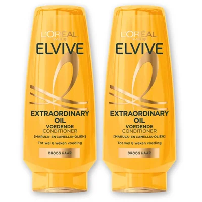 L'Oréal Paris Elvive Extraordinary oil voedende co 2-pack