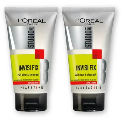 Studio Line Invisi Fix gel super strong 2-pack