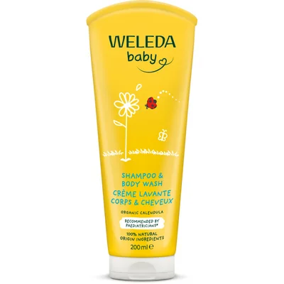Weleda Baby calendula haar- en bodyshampoo