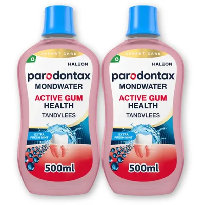 Parodontax Mondwater extra fresh 2-pack