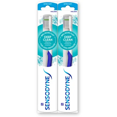 Sensodyne Deep clean tandenborstel 2-pack