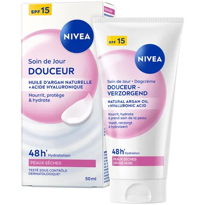 NIVEA Voedende dagcrème spf15 droge huid