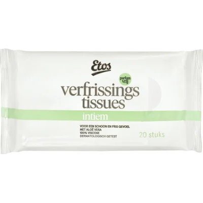 Etos Verfrissingtissues intiem