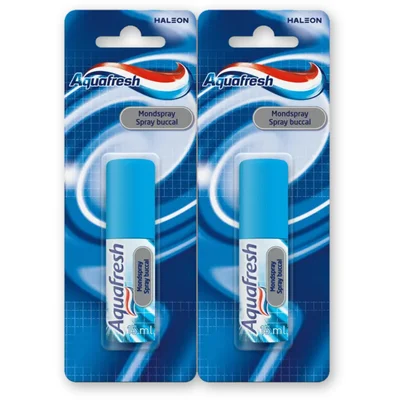 Aquafresh Freshmint mondspray 2-pack