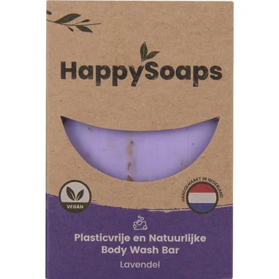 HappySoaps Happy body bar lavendel