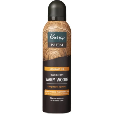 Kneipp Men douche foam warm woods