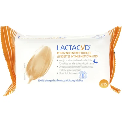 Lactacyd Classic reinigende intieme doekjes