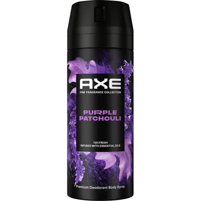 Axe Purple patchouli deodorant bodyspray