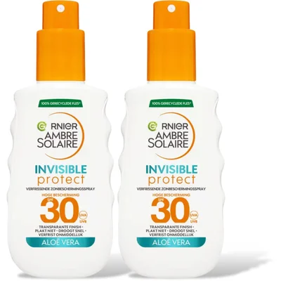 Ambre Solaire Solaire Invisible zonnespray spf30 2pack