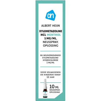 AH Xylometazoline HCl menthol 1 mg/ml