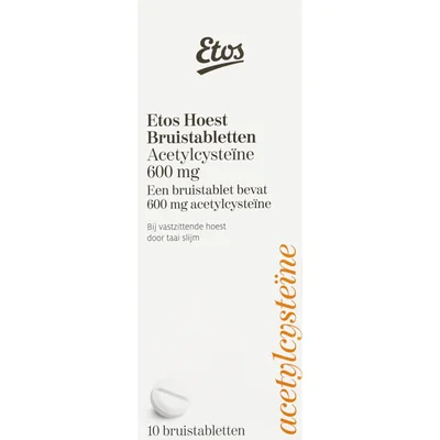Etos Hoest bruistabletten acetylcysteïne