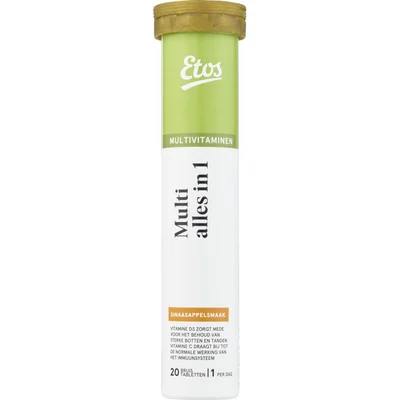 Etos Multivitamine alles-in-1 bruis sinaasap.