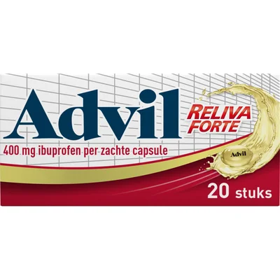 Advil Reliva forte 400mg ibuprofen capsule