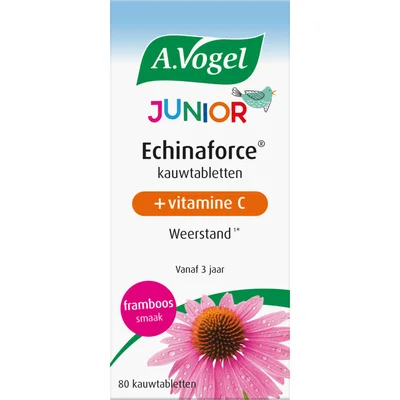 A.Vogel Echinaforce junior + vitamine c kauwtab