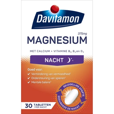 Davitamon Magnesium nacht tabletten