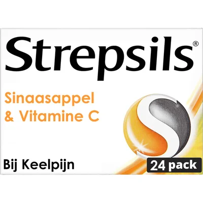 Strepsils Sinaasappel & vitamine C
