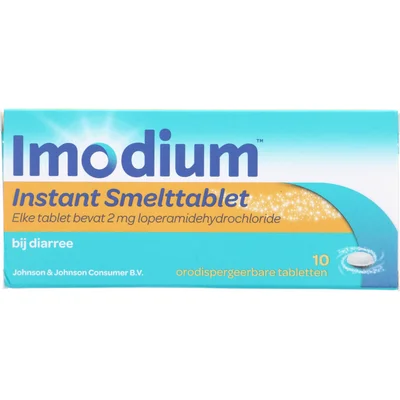 Imodium Instant smelttablet bij diarree