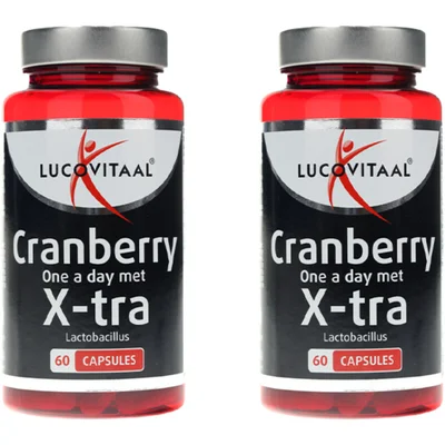 Lucovitaal Cranberry met x-tra lactobacillus 2-pack