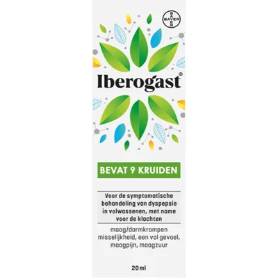 Iberogast Druppels bij maag- en darmklachten