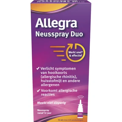 Allegra Neusspray duo