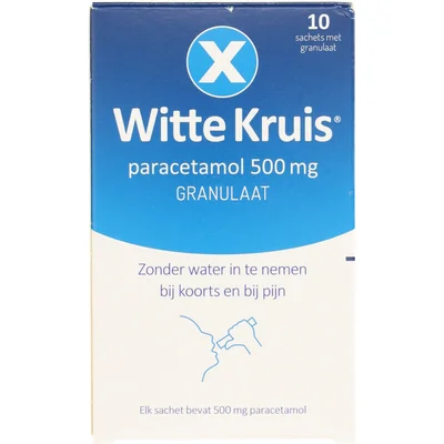 Witte kruis Paracetamol 500mg granulaat