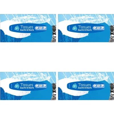 AH Tissues zacht & sterk 4-pack
