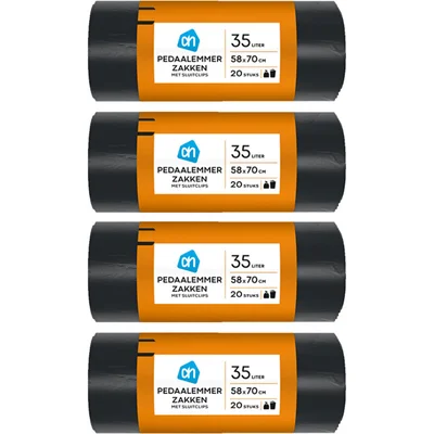 AH Vuilnisemmerzakken 35L 4-pack