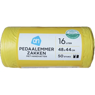 AH Pedaalemmerzakken handvatten 16 liter