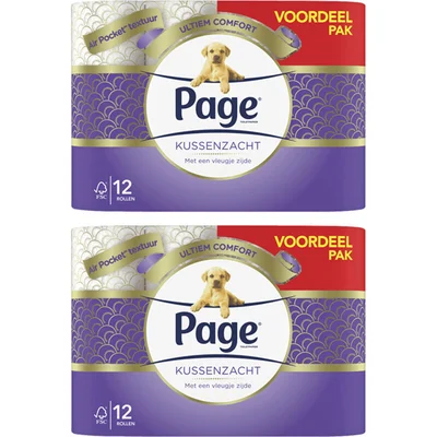 Page Kussenzacht 12 rol 2-pack