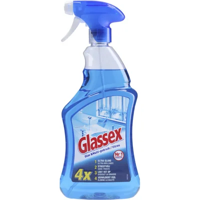 Glassex Glas en multi schoonmaakspray