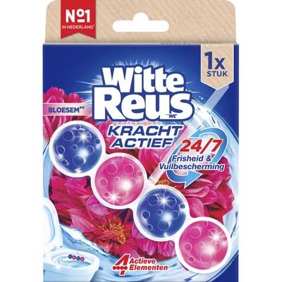 Witte Reus Kracht actief bloesem