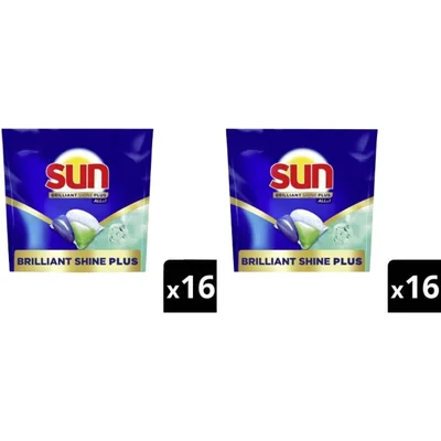 Sun Brilliant shine all-in-1 vaatwas 2-pack