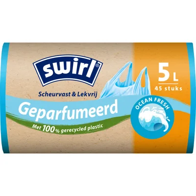 Swirl Pedaalemmerzakken ocean 5 liter
