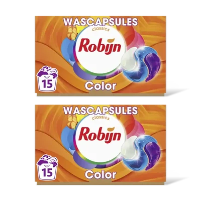 Robijn Wascapsules color 2-pack