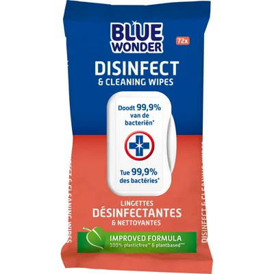 Blue Wonder Disinfect & cleaning wipes