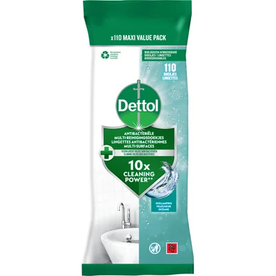 Dettol Schoonmaakdoekjes oceaanfris