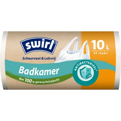 Swirl Vuilniszakken met handvatten 10L