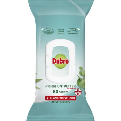 Dubro Hygiëne ontvetter doekjes eucalyptus