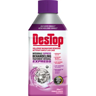 Destop Wasmachinereiniger integrale behandeling