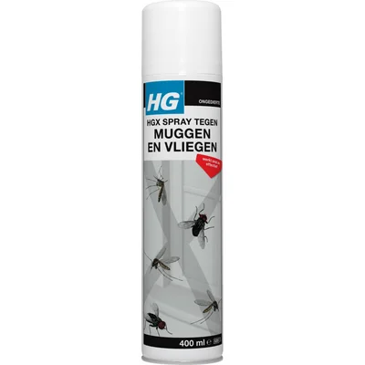 HG Spray tegen muggen en vliegen