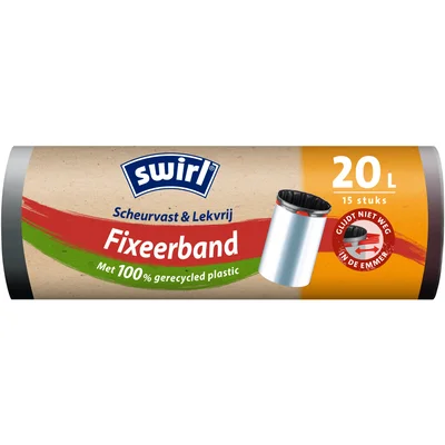 Swirl Pedaalemmerzak met handvat 20liter