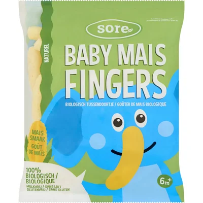 Sore Baby maisfingers naturel 6m+