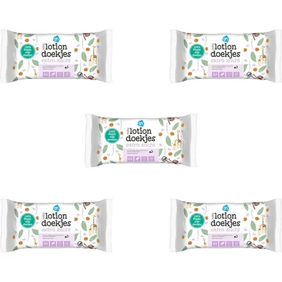 AH Baby lotiondoekjes extra zacht 6-pack